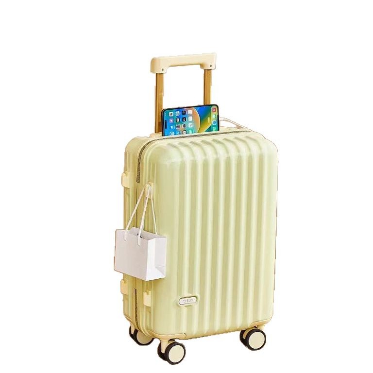 Maleta, niña, estudiante, maleta trolley de alto valor, caja de contraseña de viaje pequeña, fresca y duradera, rueda universal para reducir la carga