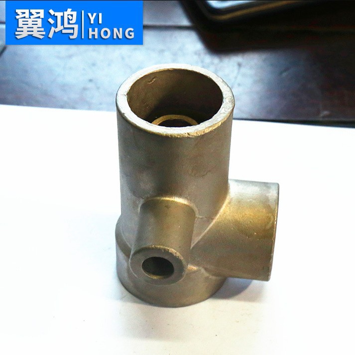 厂家不锈钢铸件内螺纹精铸三通冲压件内牙三通精密铸件五金配件