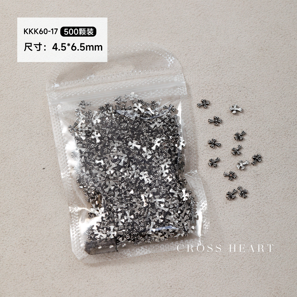 【kkk60-17】crow heart jewelry
