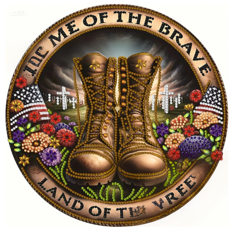 Pintura de Diamantes 5D con Forma Irregular de Princesa de Fantasía, Pintura de Diamantes DIY, Pintura de Diamantes con Puntos de Cristal, 30×30