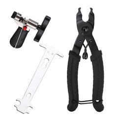 Chain removal tool, bicycle chain breaker, chain gauge, quick release, magic clip removal tool