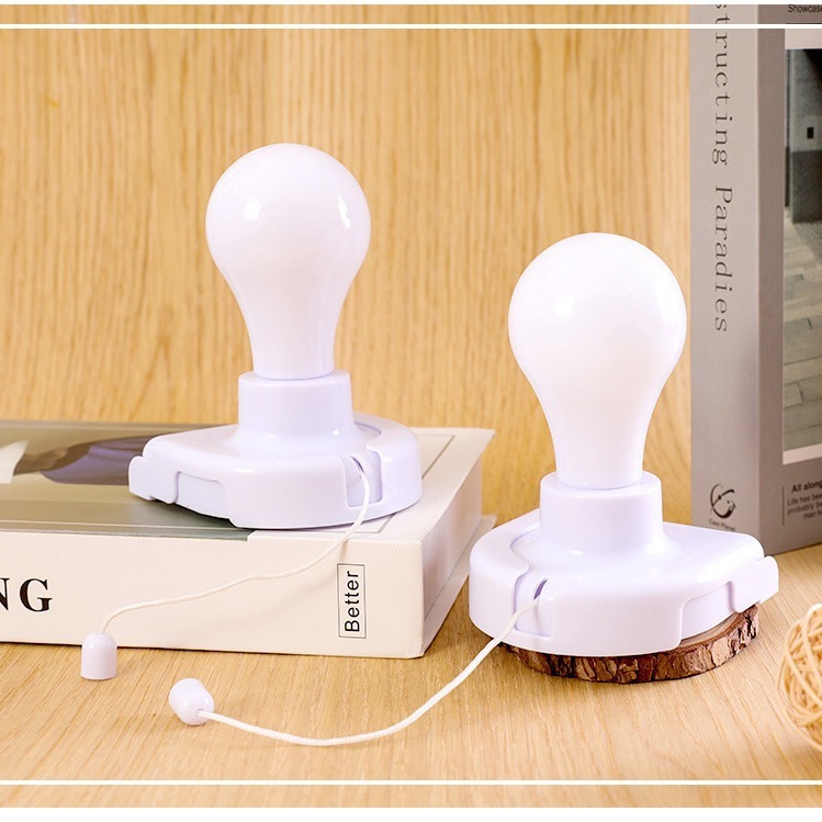 Cross-border Cable Light Bulb New Wiring-free Indoor Corridor Wall Lamp Household Bedroom Bedside Decorative Nightlight