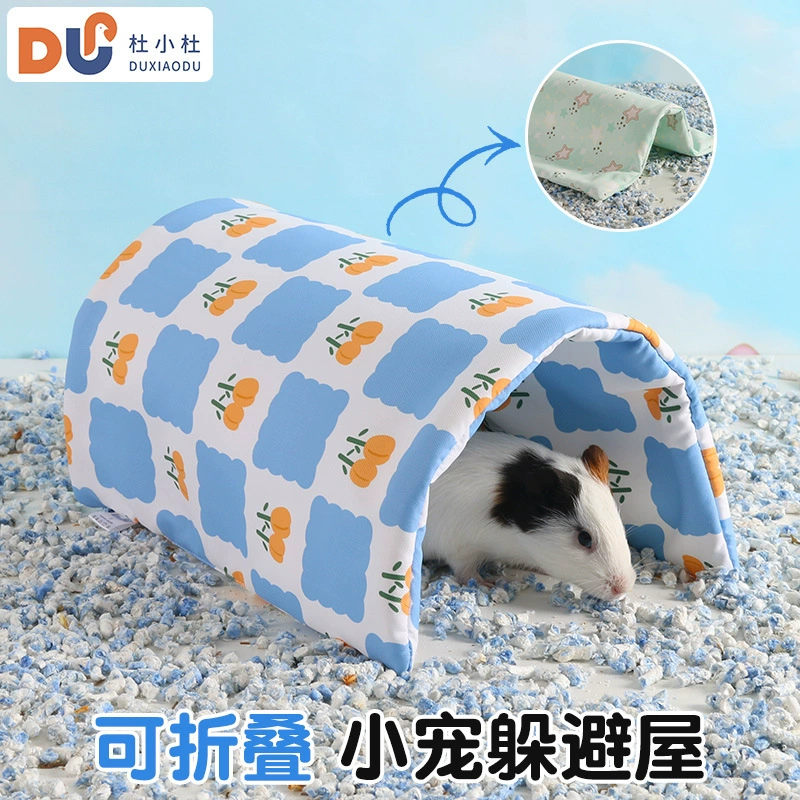 Новый продукт Dulao Han, голландский домик для свиней, складной многогранный коврик для морской свинки, кролика, хомяка
