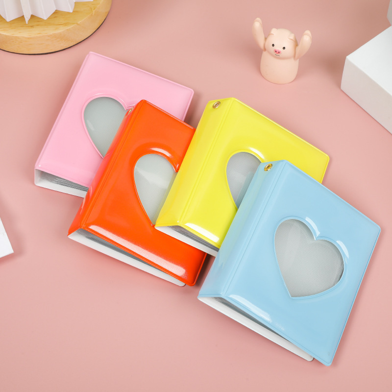 Manic Mirror Mini Polaroid 3inch Photo Album Star Photo Card Movie Ticket Business Card Storage Collection Book