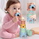Baby Building Blocks Toy Baby Educational Early Children'S Layered Cup Stacked Silicone Castle Stacked Teeth Gel