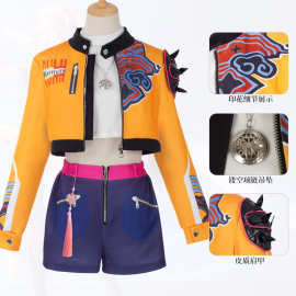 跨境新品韩流女团K-POP猎魔女团cos服鲁米米拉佐依cosplay服装