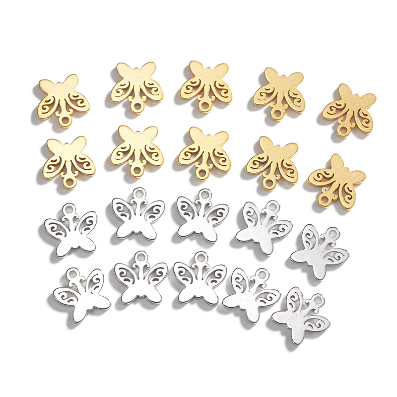 3g Weight Pendant Jewelry Making Type 1*1cm, 15*5mm Jewelry Making Size 18K Real Gold Plated Plating Material 1 Piece Quantity 201 Stainless Steel Material Letter, Heart Shape, Solid Color Pattern Simple Style Style Plating Craft 1 Piece 1*1cm 15*5mm 304 Stainless Steel Letter Heart Shape Solid Color Pendant 5