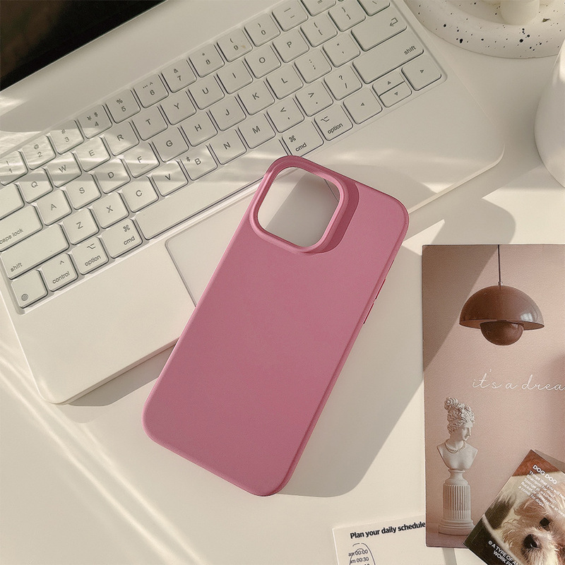 高品質真液体シリカゲルiPhoneアップル15携帯ケース14promax韓国系12高級13純色11|undefined