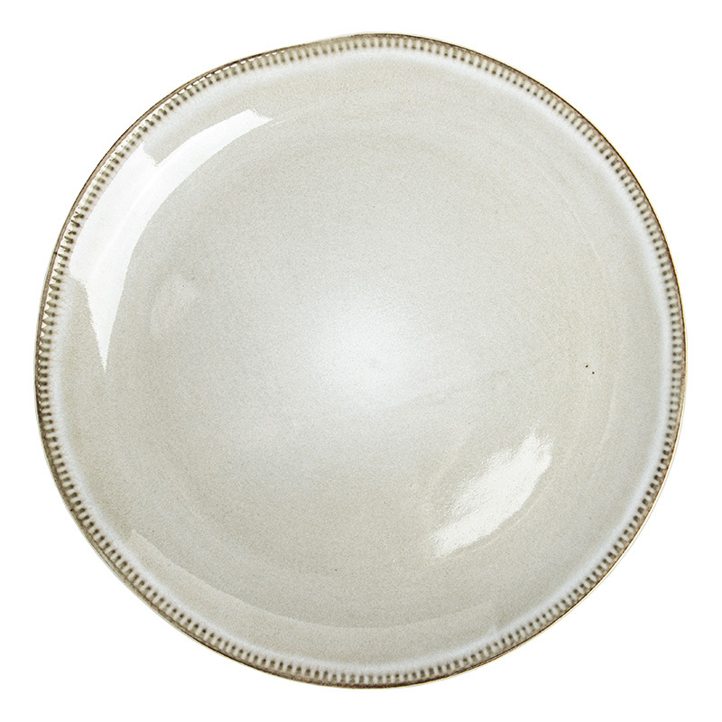 Platos de cerámica de alta calidad, platos de carne, platos de pasta, platos de platos para el hogar, platos de platos