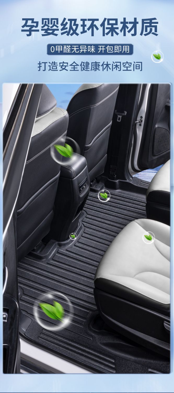 Suitable for Baojun 730 Floor Mats Surrounding Baojun 14-21 Baojun 730 Interior Tpe Car Floor Mats Trunk Mat