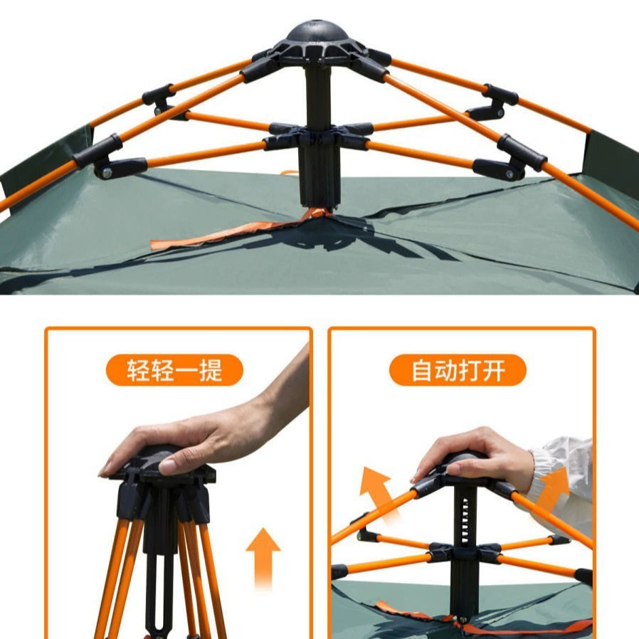 Folding travel tent for camping, beach automatic equipment