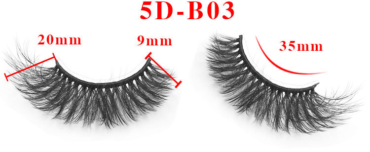 Schmetterling Gemischt 10 Pairs Drei Dimensional 18mm Handgemachte Falsche Wimpern display picture 3