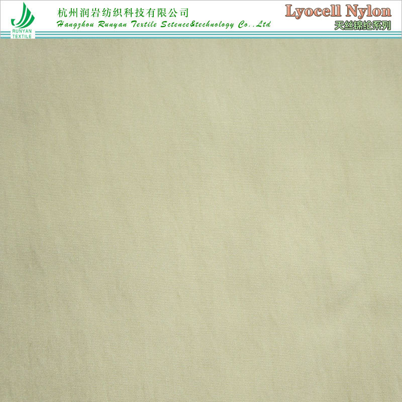 120gsm天丝锦纶面料Nylon尼龙天丝面料40*60+50莱赛尔尼龙布