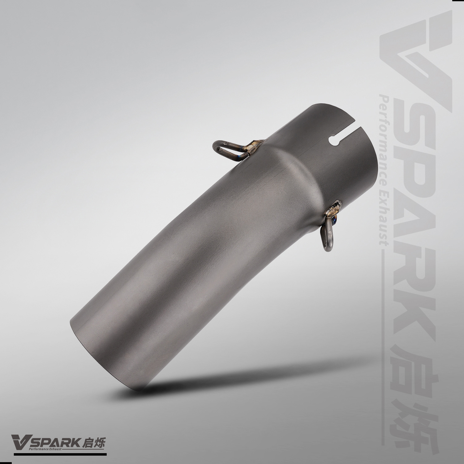 Suitable for Kawasaki Motorcycle Zx4R/Rr Exhaust Pipe Middle and Front Section Titanium Alloy Front Section Non-Destructive Modification Straight up