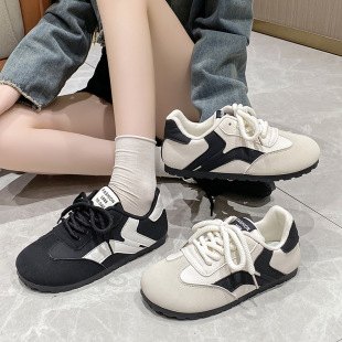 Super Fire Forrest Gump Training Shoes Women's 2025 Autumn New Flat All-match Color Matching Board Shoes Casual Breathable Sports Shoes
