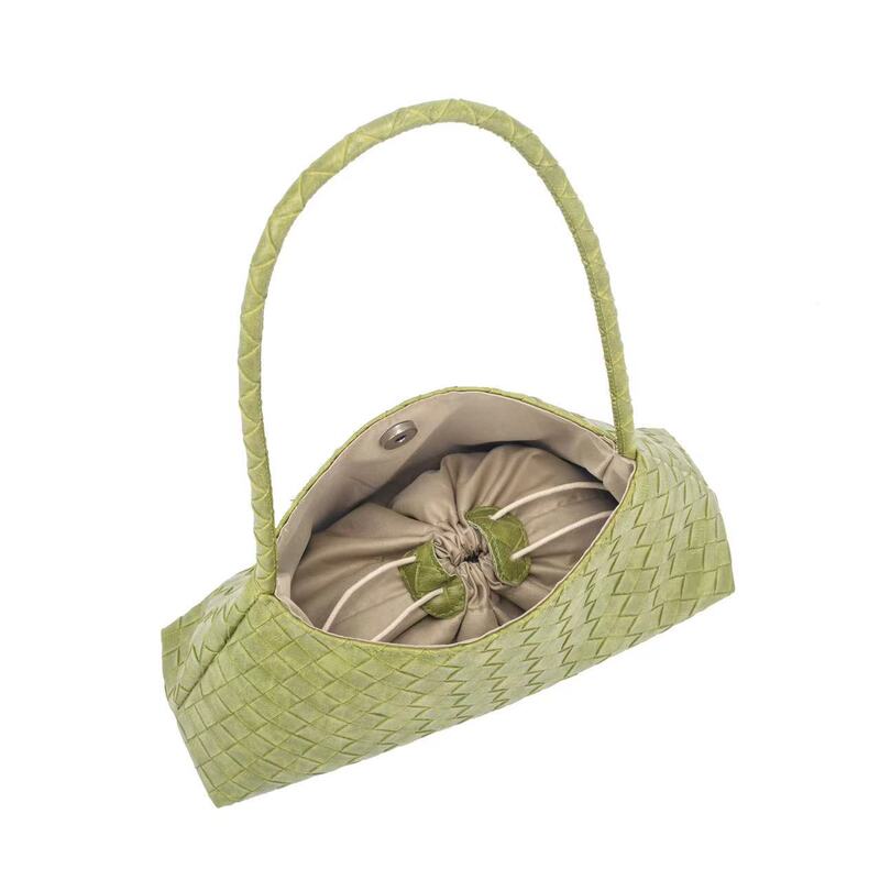 Summer Woven Underarm Bag for Women 2025 New Style High-End Versatile Retro Handbag Shoulder Bag with Small Pouch