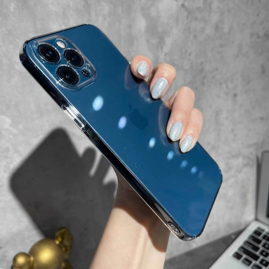 Apple, акрил совместим с iPhone15 Pro, iPhone14, чехол для телефона, iPhone13 Pro, 14promax, защита от падений
