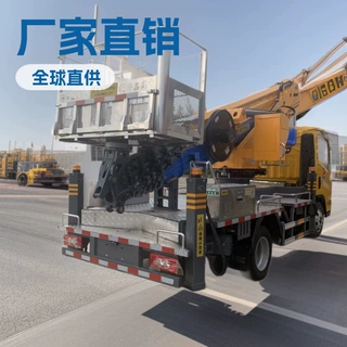 【程力集团】全新豪沃120马力 33米 高空作业车 4x2平台 出口热卖