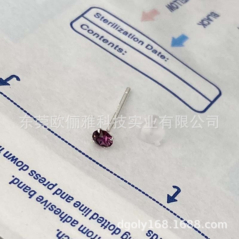 204 다크 퍼플 3.2mm 다이아몬드