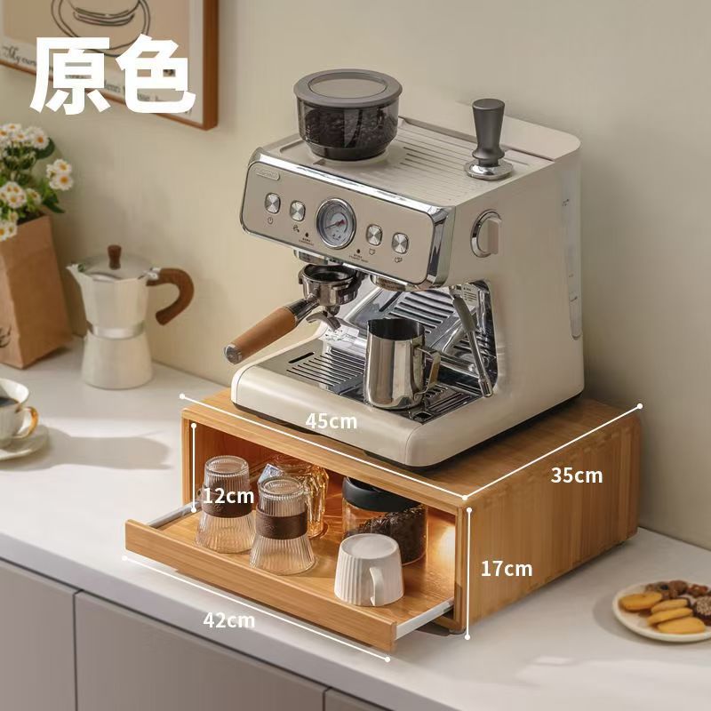 tienda cafetera doméstica aire freidora horno estante mesa de comedor tipo extracción taza polvo rack de almacenamiento