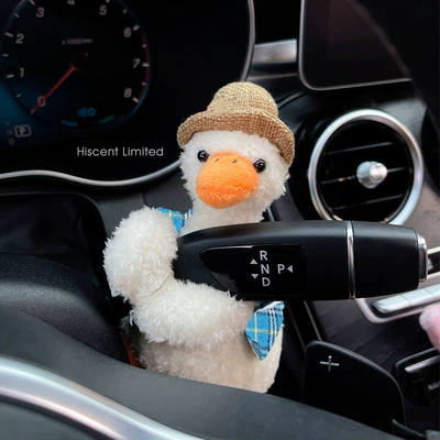 Turn Signals — Sürətlər qutusu və əl tormozu başlıqları - plaid-vest-duck-huaibing-decoration-small-size