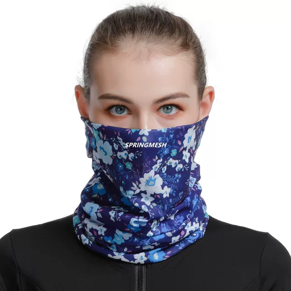 Sun protection face mask, outdoor hiking sunshade, UV-resistant camouflage multi-functional seamless magic headscarf