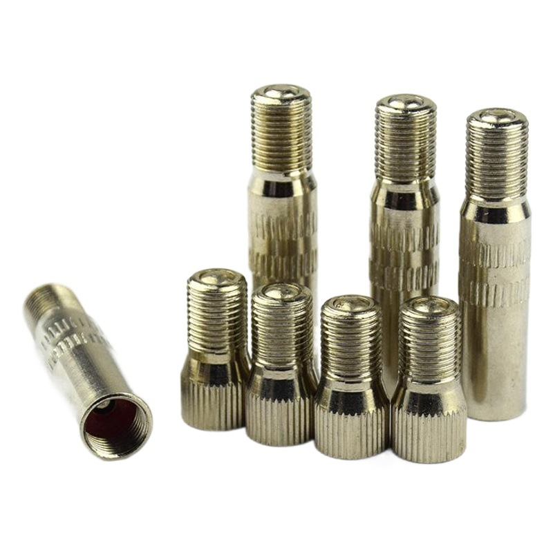 Spot car car valve metal extension cap extension rod copper chrome plated length 39mm