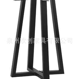 铁艺桌腿创意桌子腿支架时尚桌脚书桌支架餐桌餐台餐厅五金家具腿