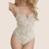 Lace white shapewear