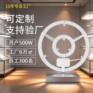 定制LED灯盘吸顶灯灯芯圆形改造灯板改装光源环形替换灯条家用