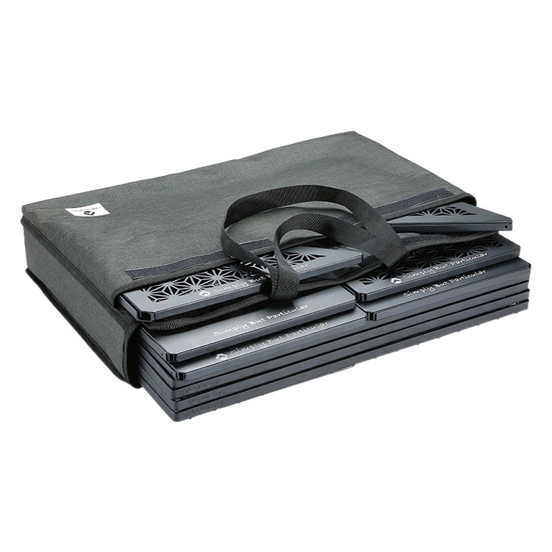 Koman B-230-D picnic al aire libre engrosado tela Oxford bolsa de cosméticos mochila barbacoa mesa de malla bolsa de cosméticos