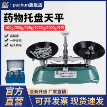 PUCHUN上海浦春JPT100g200g500g1000g2000g托盘天平机械天平学校