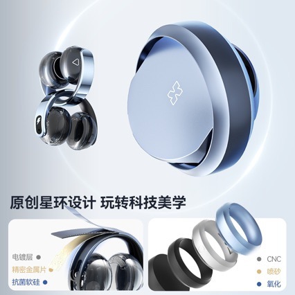 SONGX02耳掛け無線bluetoothイヤホンTWS両耳5.0入耳式超長航続ミニステルス個性|undefined