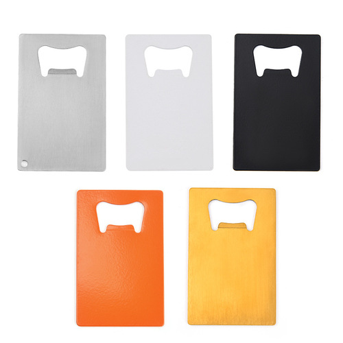 Manufacturer wholesale beer bottle opener creative credit card stainless steel home tools bottle opener beer opener