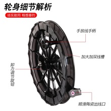 前打八卦轮盘车轮绕线轮塑料渔轮绕线量大钓鱼轮子筏轮海竿渔具