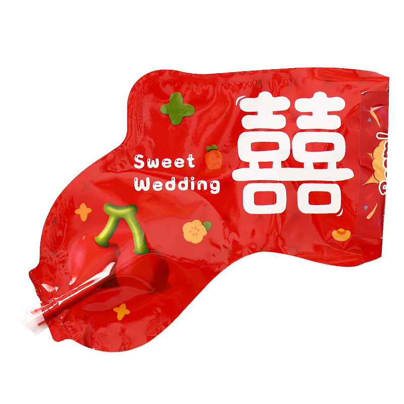 Boda de regalo de regalo de mano pistola de regalo de boda compromiso de familia foto props spraying de arroz suministros de boda