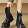 秋冬厚底新款轻便女靴