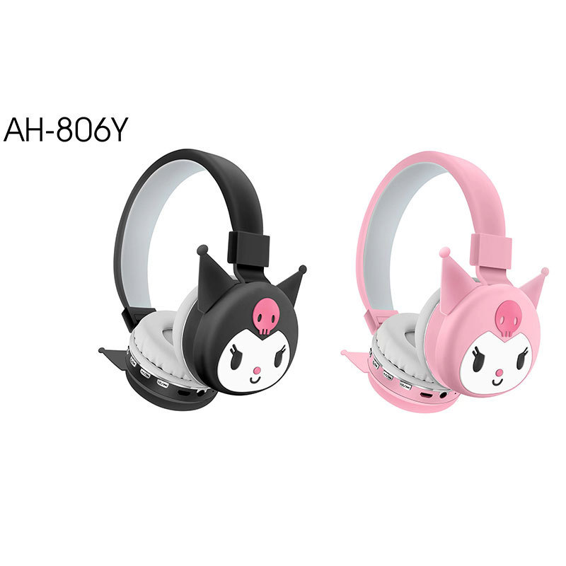 AH-806Y Kuromi Headphones Purple