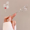 Chinese hairpin with tassels, Hanfu, advanced hairgrip, Chinese style, orchid, high-quality style