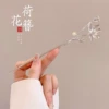 Silver Chinese hairpin from pearl