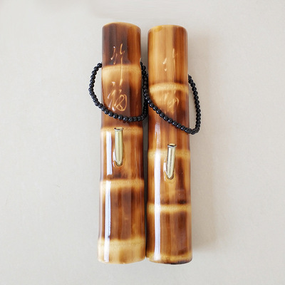 Hookah de bambú Dalu bambú largo y corto conveniente tubería de cigarrillos tubería de filtro Yunnan Zhanjiang Wenwo