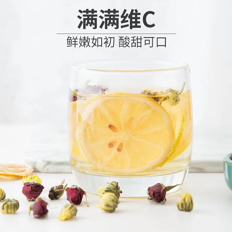 Direct Manufacturer Wholesale Selected Lemon Slices 500g Lemon Dry Slices for Drinking Hot Water Christmas Ornament Dry Lemon Slices