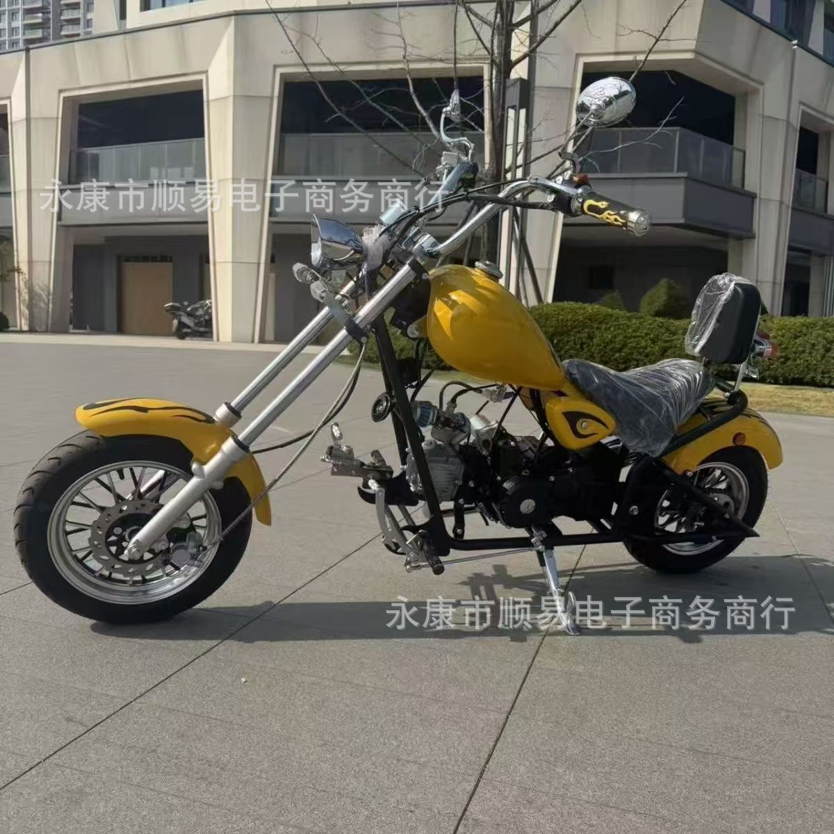 Harley Prince Motorcycle 125Cc Adult Scooter Personalized Retro Scooter Women's Street Bike Off-Road Motorcycle