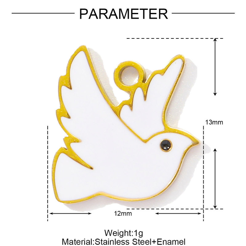 かわいいオイル滴るリス鳩クラゲ diy チタン鋼ネックレスペンダント女性ヒトデサンゴステンレス鋼ジュエリーペンダント|undefined