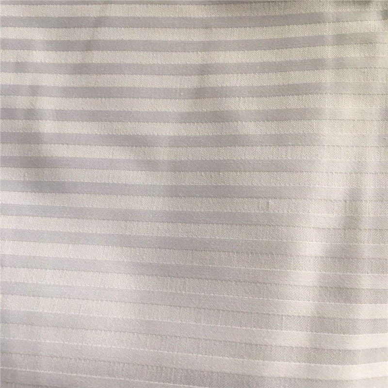 批发宾馆酒店床上用品床单白色缎条纹加密院民宿洗浴床单床笠代发