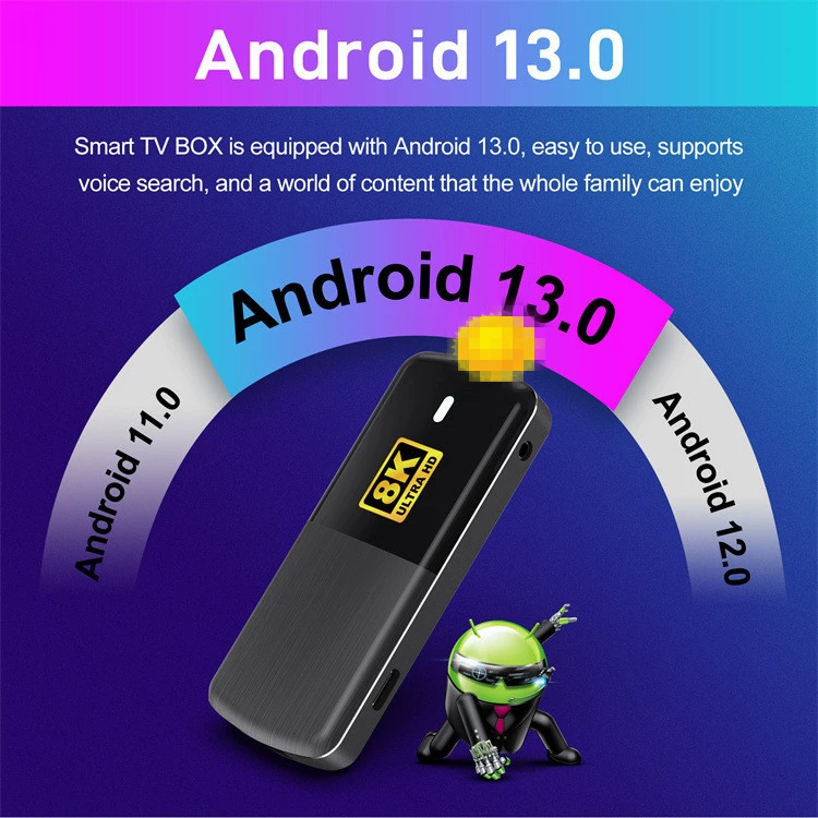 [H96 MAX M3 RK3528 TVBOX 13.0 WIFI6 5.0 8K 2G/16G]