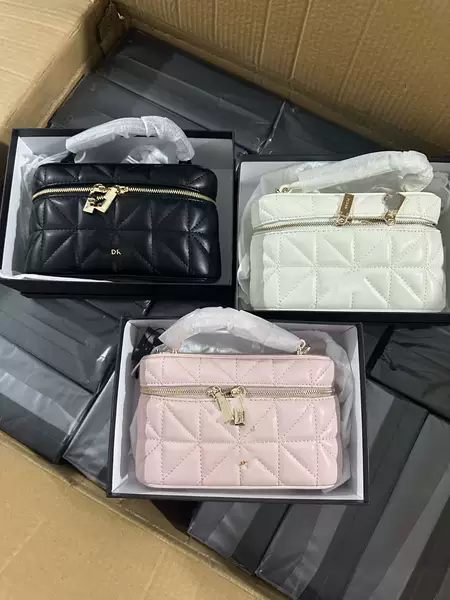 Women's bag, new P-brand embroidered diamond pattern Christmas small square bag, edro single compartment crossbody bag with box
