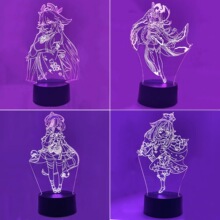 �羳�¿�3DСҹ��ԭ��Genshinϵ��led̨���Ѽy�|���߲��b�؁�����