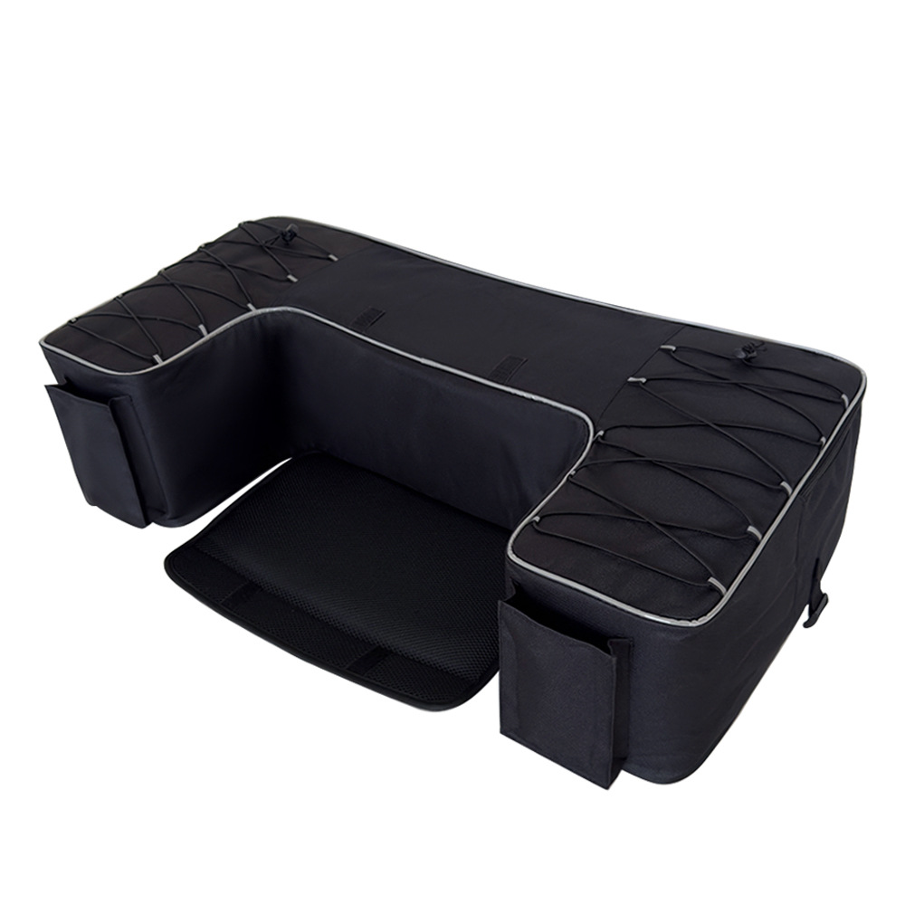 Bolsa trasera de ATV todo terreno impermeable y resistente al desgaste de gran capacidad bolsa de almacenamiento del asiento trasero equipo de viaje al aire libre