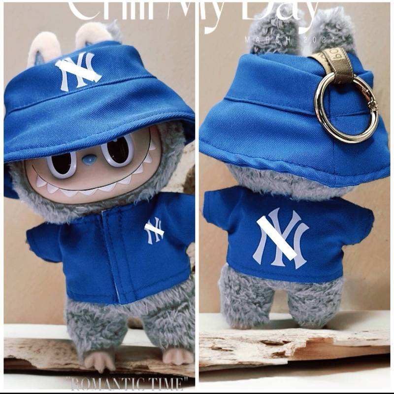 Dropshipping 代发仅衣服】挂件LABUBU公仔娃衣一二代盲盒拉布布|undefined